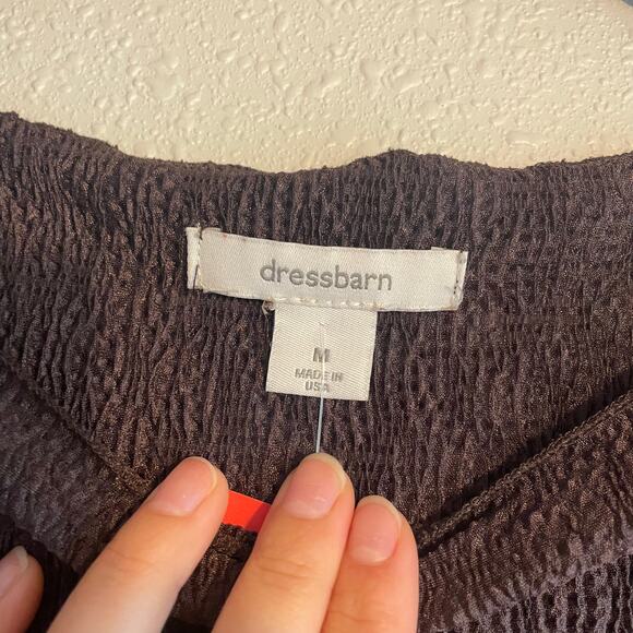 2000s Cottage Fairy Whimsy Textured Short Sleeve Blouse - Picture 5 of 6